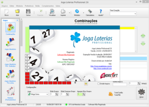 Conceito do Joga Loterias Profissional 2.6