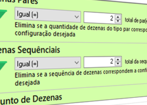 Reestruturação e codificação no módulo Filtros