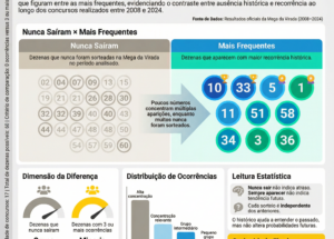 Estatísticas da Mega da Virada 2025 #4 – O que nunca saiu × o que sempre aparece